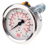 Product image for PRESSURE GAUGE,63MM DIA 0-10 BAR