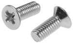 Product image for ZNPT STEEL CROSS CSK HEAD SCREW,M6X16MM