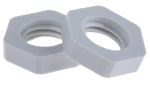 Product image for LOCKNUT M12 PLASTIC GREY.