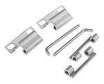 Product image for S/STEEL ENCLOSURE HINGE,60X33X2.5MM