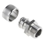 Product image for ST ADAPTOR FOR S/STEEL CONDUIT,16MM M16