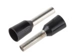 Product image for FRENCH BOOTLACE FERRULE, BLACK, 1.5MM SQ