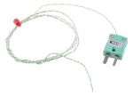 Product image for Type K IEC 0.315mm Thermocouple+Plug 1m