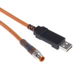 Product image for CONNECTION CABLE, M8 4-PIN, STRAIGHT