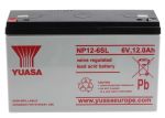 Product image for NP SEALED LEAD ACID BATTERY,6V 12AH