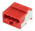 Product image for RED 4WAY MICRO SPLICE TERMINAL0.5-1SQ.MM