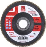 Product image for RS PRO Zirconium Dioxide Flap Disc, 125mm, P40 Grit