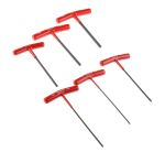 Product image for T HANDLED METRIC HEX SET 6 PCE 2-6MM WAL