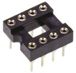 Product image for 8 WAY TURNED PIN DIL SOCKET,0.3IN PITCH