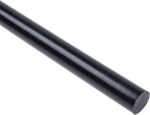 Product image for BLACK DELRIN ROD STOCK,1M L 16MM DIA