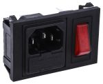 Product image for SP SNAP-IN FUSED HORIZONTAL PLUG W/NEON