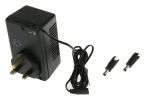 Product image for 3PIN REGULATED AC/DC ADAPTOR, 5-15V 7.5W