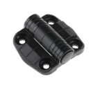 Product image for PLASTIC/STEEL HINGE,57X52X10.4MM