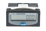 Product image for 8 DIGIT PANEL MOUNT LCD COUNTER,0.01H