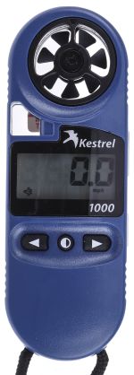 Product image for Kestrel KESTREL 1000 Rotary Vane 40m/s Max Air Velocity Air Velocity Anemometer