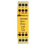 Product image for Pilz 24 V ac/dc Safety Relay -  Dual Channel With 2 Safety Contacts PNOZ X Range Compatible With Safety Switch/Interlock