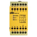 Product image for Pilz 24 V dc, 110 V ac Safety Relay -  Dual Channel With 3 Safety Contacts PNOZ X Range with 1 Auxiliary Contact,