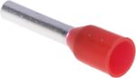 Product image for CABLE BOOTLACE FERRULE, RED, 1MM?