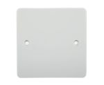 Product image for WHITE 1 GANG BLANKING PLATE