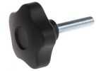 Product image for THERMOPLASTIC MALE KNOB,63MM DIA,M10