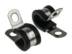 Product image for 8mm Black Stainless Steel P Clip