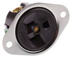 Product image for STRAIGHT BLADE FLANGED USASOCKET,15A125V