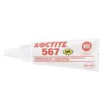 Product image for Loctite 567 Pipe Sealant Paste for Thread Sealing. 50 ml Tube, -55 → +200 °C