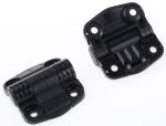 Product image for Southco Black Acetal Torque Hinge Screw, 52mm x 57mm x 10.4mm