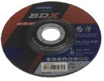 Product image for Norton Cutting Disc Aluminium Oxide Cutting Disc, 125mm x 3.2mm Thick, P60 Grit, 5 in pack, BDX