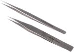 Product image for 2PCS LINDSTROM(R) POPULAR TWEEZERS SET