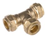 Product image for COPPER FITTING TEE,15MM COMP ALL ENDS