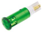 Product image for 10MM GREEN LED PANEL INDICATOR,24VAC/DC