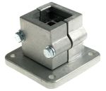 Product image for FV DIECAST AL BASE CLAMP,40X40MM TUBE