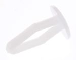 Product image for WHITE PLASTIC DRIVE FASTENER,3.9MM HOLE