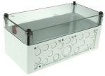 Product image for IP65 BOX W/TRANSPARENT LID,300X150X132MM