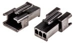 Product image for JST, 3 Way, 1 Row, Straight Backplane Connector