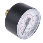 Product image for PRESSURE GAUGE,50MM DIA 0-10BAR R1/4