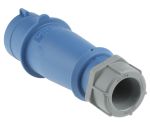 Product image for IP44 2P+E STRAIGHT PLUG,32A 230V