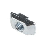 Product image for 6MM SLOT GALV STEEL T-GROOVE NUT,M4
