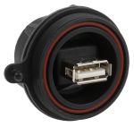 Product image for IP68 A TYPE USB PANEL MOUNT SOCKET