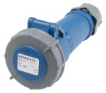 Product image for MENNEKES, AM-TOP IP67 Blue Cable Mount 3P Industrial Power Socket, Rated At 16.0A, 230.0 V