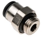 Product image for PNEUMATIC PUSHIN STRAIGHT ADAPTORM10X6MM