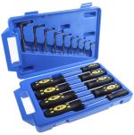 Product image for 18-pcs torx driver and L key set