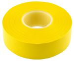 Product image for YELLOW PVC INSULATING TAPE,19MMX10M REEL