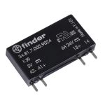 Product image for Finder 6 A SPNO Solid State Relay, DC, PCB Mount, 24 V dc Maximum Load