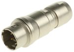 Product image for Hirose Solder Connector, 4 Contacts, Cable Mount Miniature