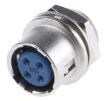 Product image for Hirose, HR10 Panel Mount Miniature Connector Socket, 4 Way, 2A