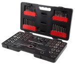 Product image for Gear Wrench 75 Piece Carbon Steel Thread Tap & Die Set