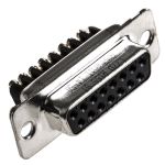 Product image for D-SUB SCREW CONTACT 15 WAYS FEMALE