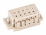 Product image for DF13 SOCKET HOUSING, 2 ROW, 10-WAY